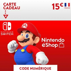 Nintendo eShop Gift Card 15€ FR