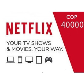 Netflix Gift Card 40000 COP - COLOMBIA