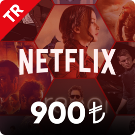 Netflix Gift Cards 900 TRY (Turkey) Stockable