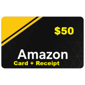$50.00 AMAZON AUTO DELIVERY , REAL CARD + REC