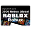Roblox 3600 Robux Gift Card Global Region