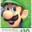 Nintendo gift card USA 10$