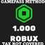 Roblox 1000 robux gamepass method tax NOT cov