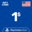 PlayStation Network 1 USD (USA) Stockable