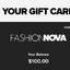 Fashion Nova Gift card USA 100 USD