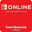 Nintendo Switch Online 12-Mo. Family USA 🇺🇸