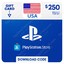 PlayStation Network PSN 250 USD (USA)