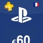 Playstation Network PSN 60 EUR (FRANCE)