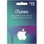 ITUNES $15 INSTANT REDEEM ONLY