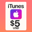 Apple Gift Card 5$ USA | 5$ USD iTunes