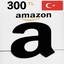 AMAZON GIFT CARD 300 TL ( TURKEY ) STORABLE