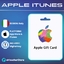 Apple iTunes Gift Card 10 EUR iTunes ITALY
