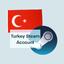 🔥6 TL Turkey 🇹🇷 steam change region (card)