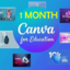 Canva Pro EDU 30 days your own account