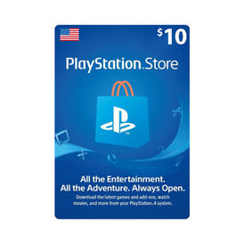 Playstation Network Gift card USA 10 USD