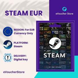 Steam Wallet Code €20 For EUR Currency Only