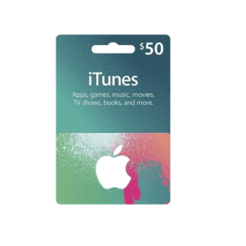 ($50) USA iTunes Gift Card