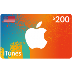 ITunes Gift Card USِA 200$ Stockable