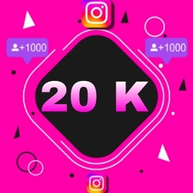 20 K Instagram Followers
