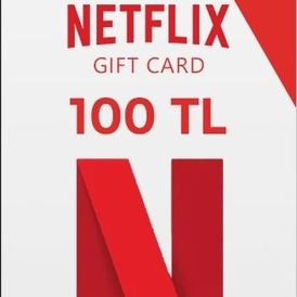 Netflix gift card 100 TL Try