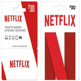 Netflix gift card USA 30 USD