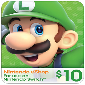 $10 Nintendo eShop USA 🇺🇸 Gift Card