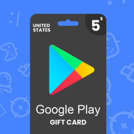 5$ USA google play gift card