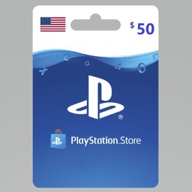 PlayStation PSN $50 (USA) STOCKABLE GIFTCARDS