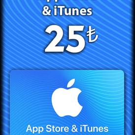 ITunes Gift Card 25 TRY (Turkey)
