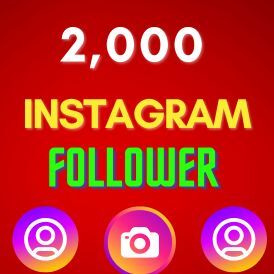 2000 Instagram Follower Fast Delivery