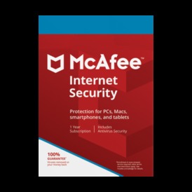 McAfee Internet Security 10 Devices 1 Year