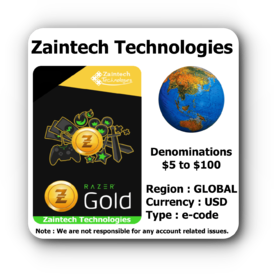 $50 Razer Gold (Global) - 50 USD (USDT)