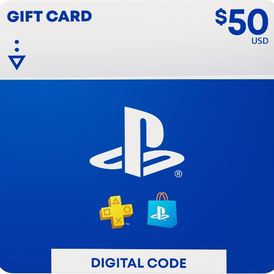 PlayStation Gift Card 50$ USD (Stockable)