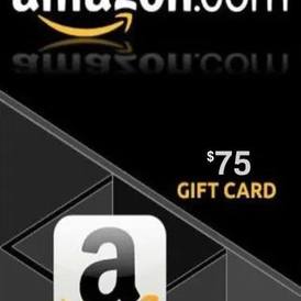 Amazon gift card $75 USD