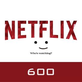 Netflix Gift Card 600 ₺ TL TRY (Stockable) TR