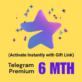 Telegram Premium 6-Month Plan (Gift Link)