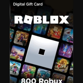 Roblox 800 Robux Digital Gift Card