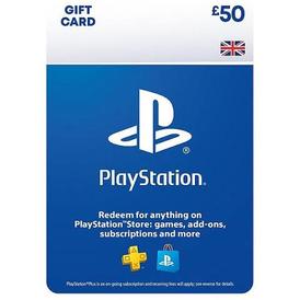 Playstation Network £50 UK GBP PSN