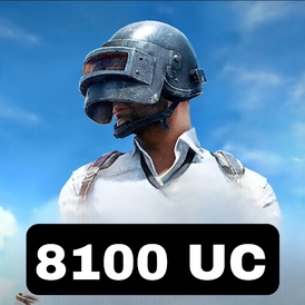 PUBG 8100 UC ID Topup