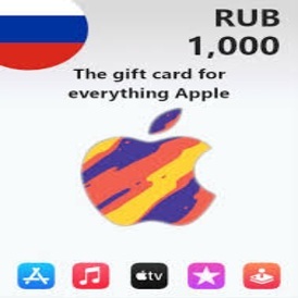 Itunes card 1000 rubles
