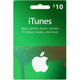 iTunes Gift Card $10 (USA)