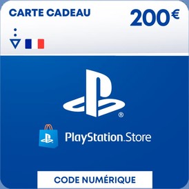 Carte PlayStation Store 200 €