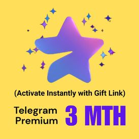Telegram Premium 3-Month Plan (Gift Link)