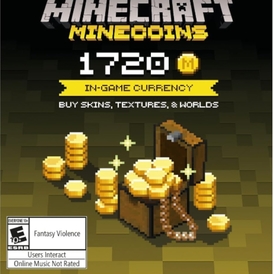 Minecraft - 1720 Minecoins Stockable