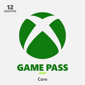 Xbox game pass core 12 months account