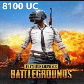 PUBG 8100 UC