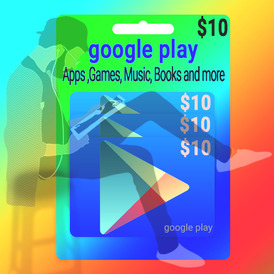 $10 Google Play Gift Card - USA Version