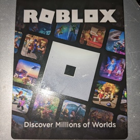 Roblox gift card