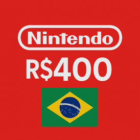 BRL-Nintendo eShop R$400 Gift Card 400 BRL