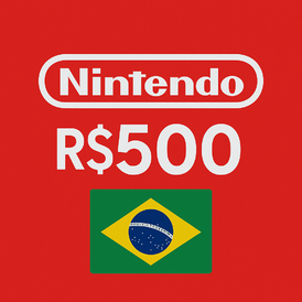 BRL-Nintendo eShop R$500 Gift Card 500 BRL